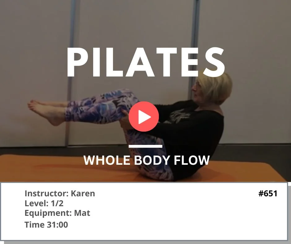 651 Beautiful Whole Body Pilates Flow