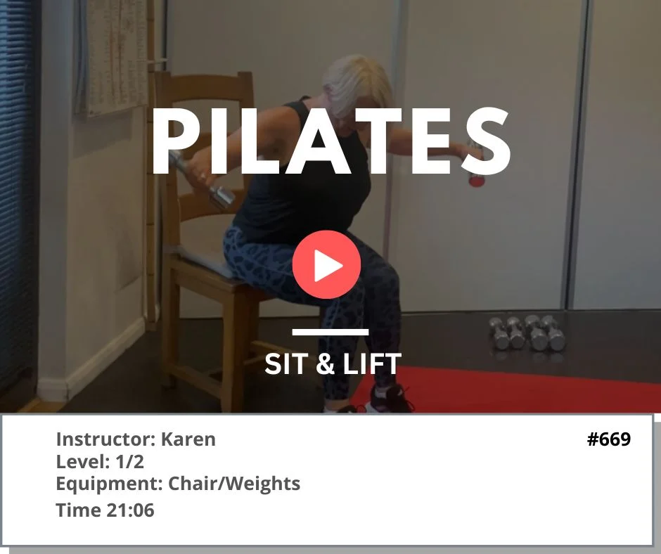 669 Sit & Lift - Seated weights