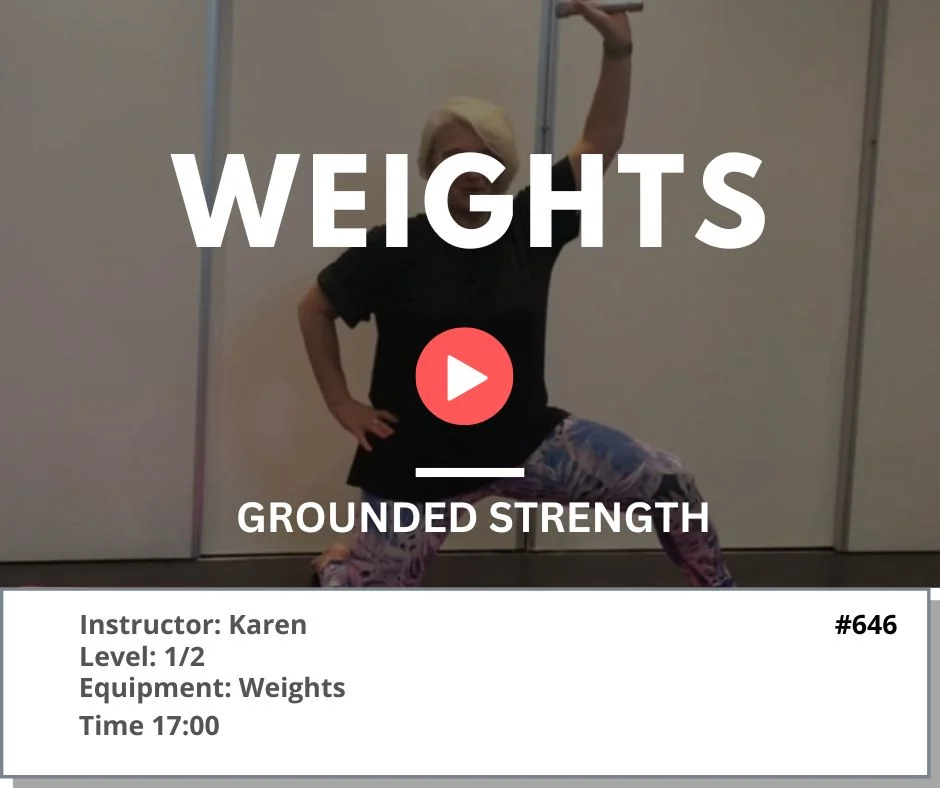 646 Grounded Strength - Pilates & Weights Fusion 