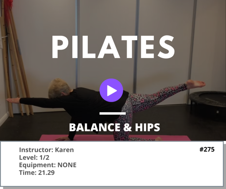 285 Pilates Balance & Hips