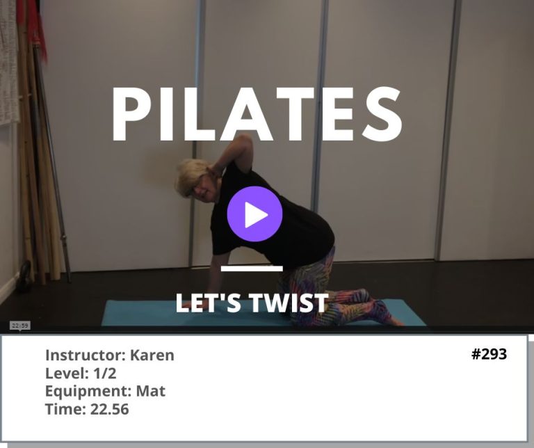 293 Pilates Let's Twist