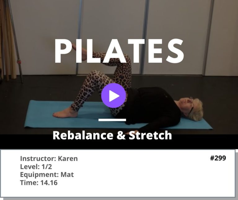 299 Pilates Rebalance and Stretch