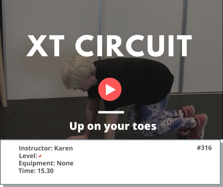 316 XT Circuit Up on those Toes