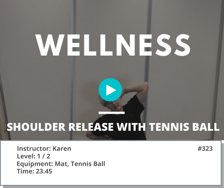 323 Tennis Ball Shoulder Release