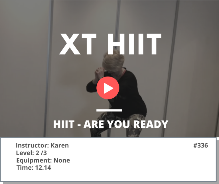 336 XT HIIT 50 x 10