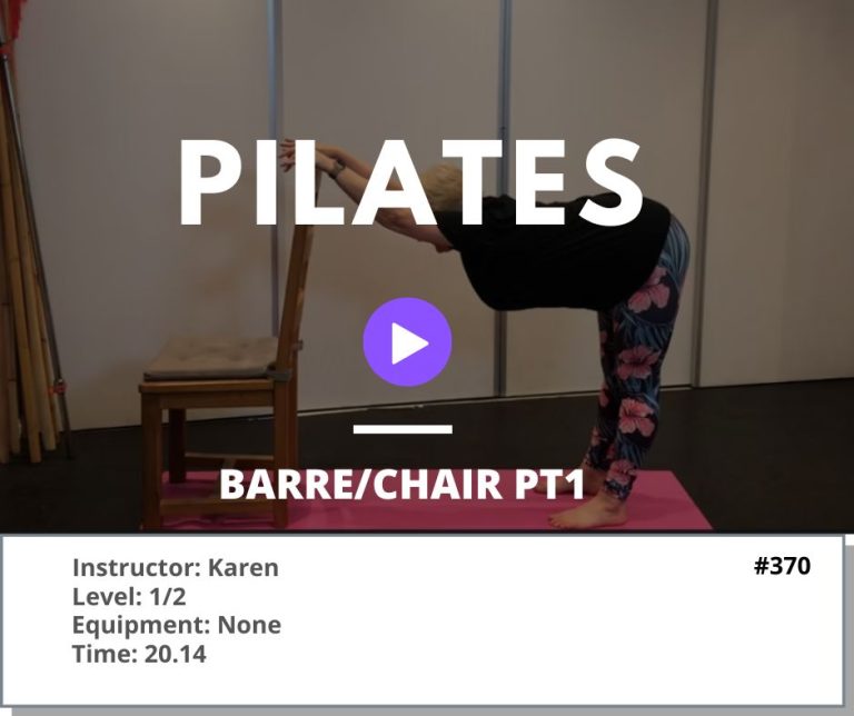 307 Pilates Barre/Chair pt3
