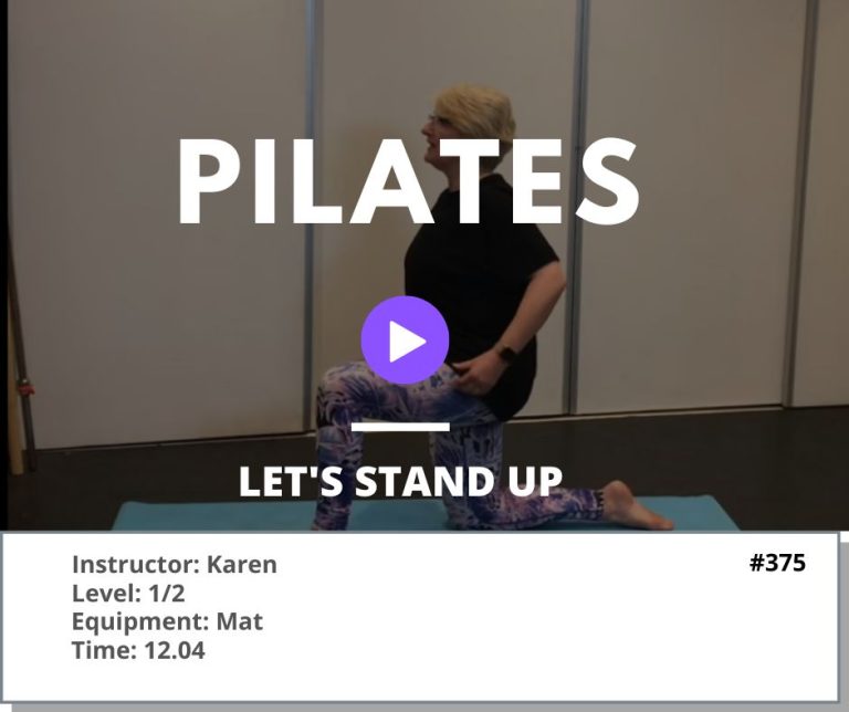 375 Pilates Let's Stand Up
