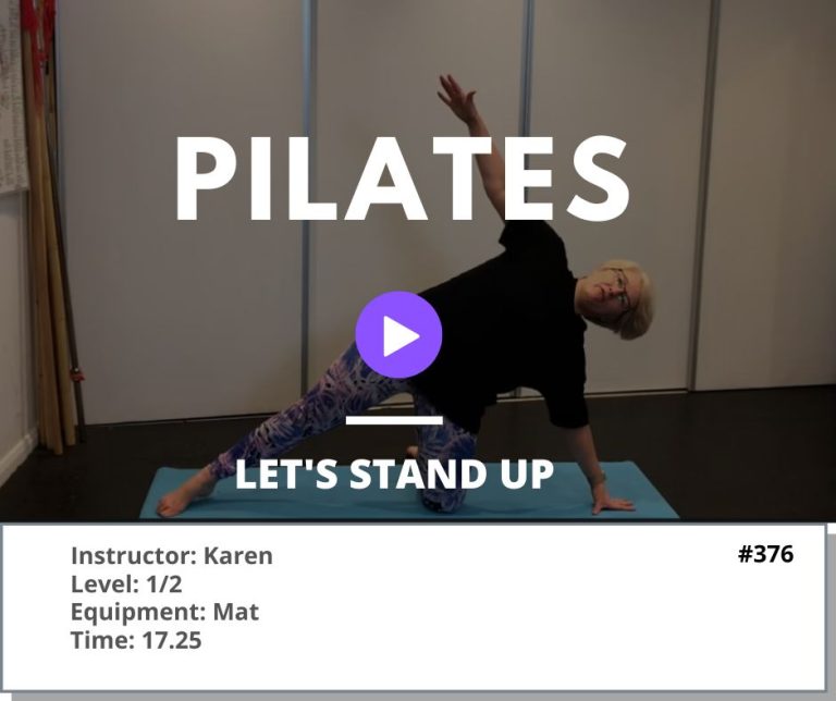 376 Pilates Let's Stand Up PT2