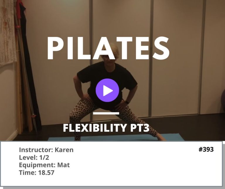393 Pilates Flexibility pt3