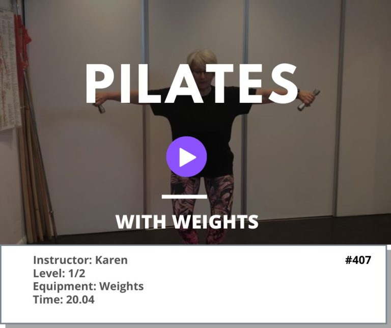 407 Pilates with Weights