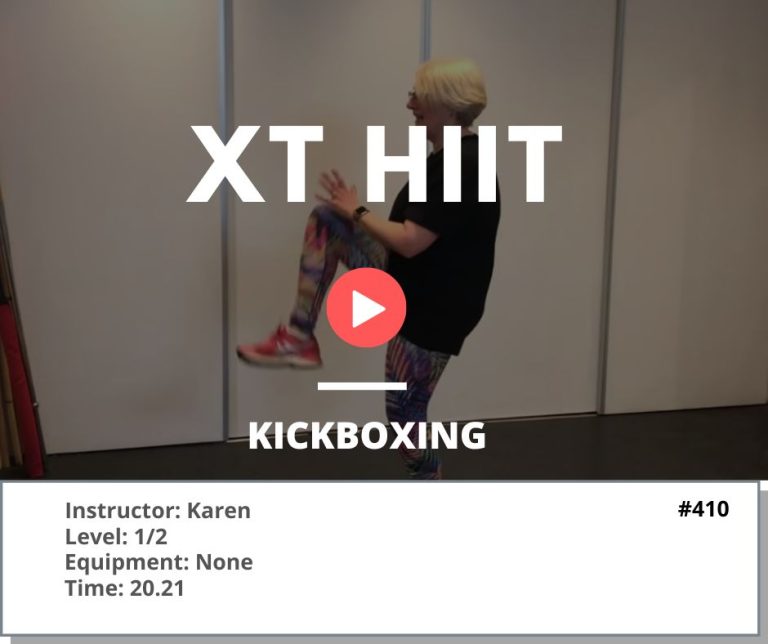 410 XT HIIT Kickboxing