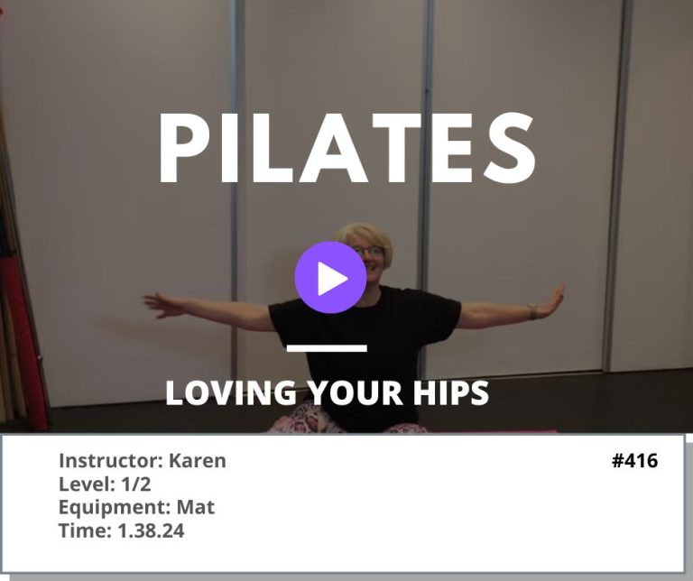 416 Pilates Loving Your Hips