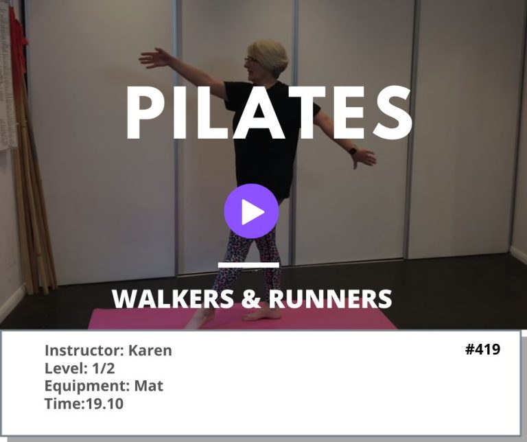 419 Pilates Walkers & Runners