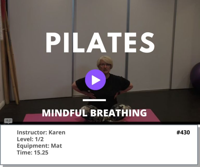 430 Pilates Mindful Breathing
