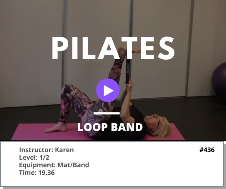 436 Pilates Loop Band