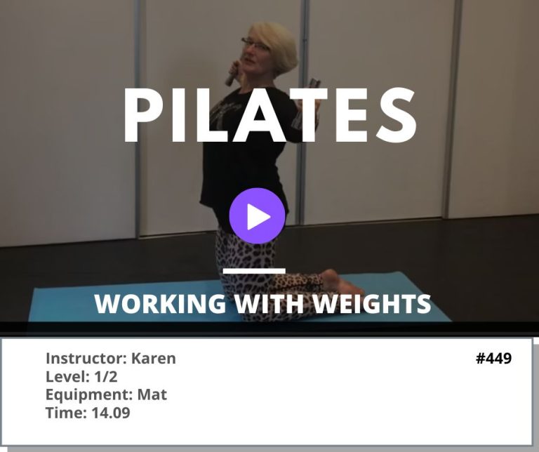 449 Working with Weights