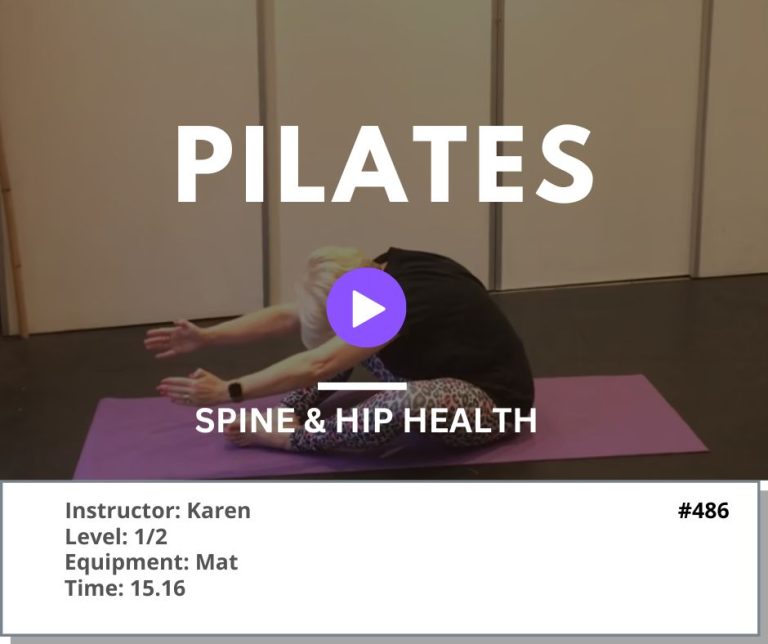 486 Spine and Hip Health Flow