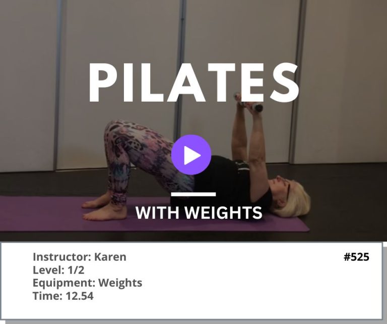 525 Pilates with Weights