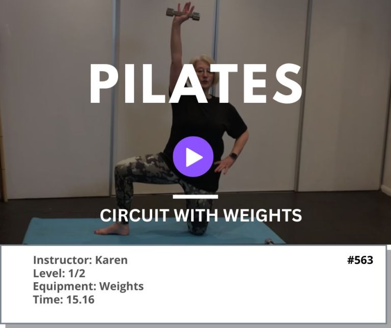 563 Circuit/Pilates with Weights
