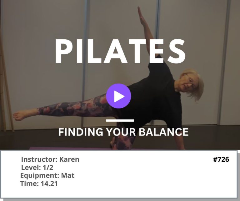 726 Finding your Balance