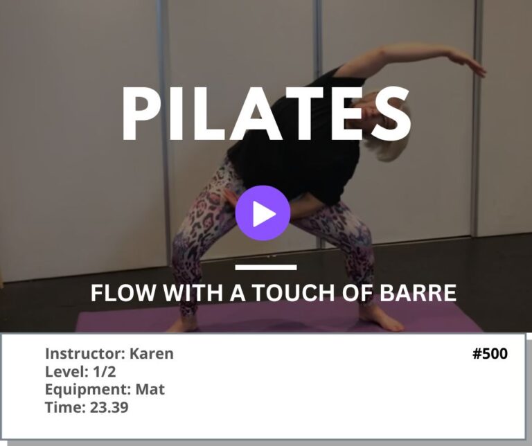 500 Flow with a Touch of Barre