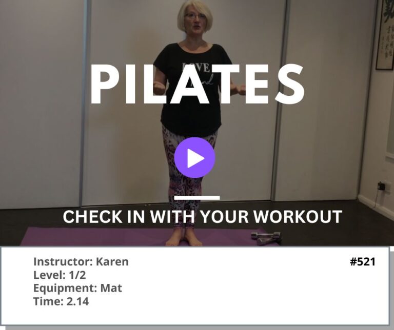 521 Check into your Workout Tutorial
