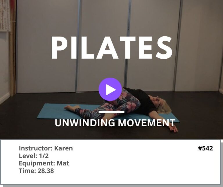 542 Unwinding Movement - Release, Rock and Flow