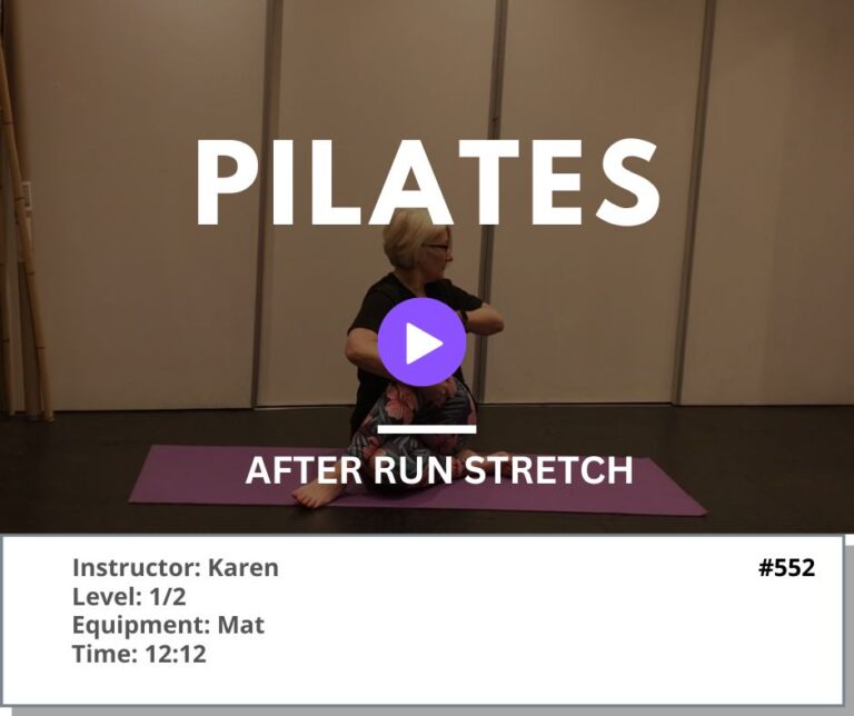 552 After Run Stretch – Recover, Release & Reset