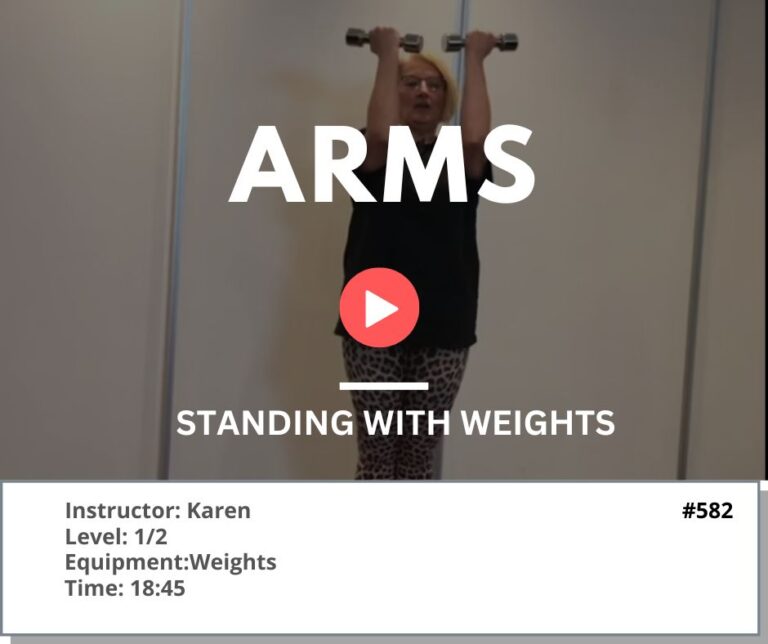 582 Standing Arm with Weights