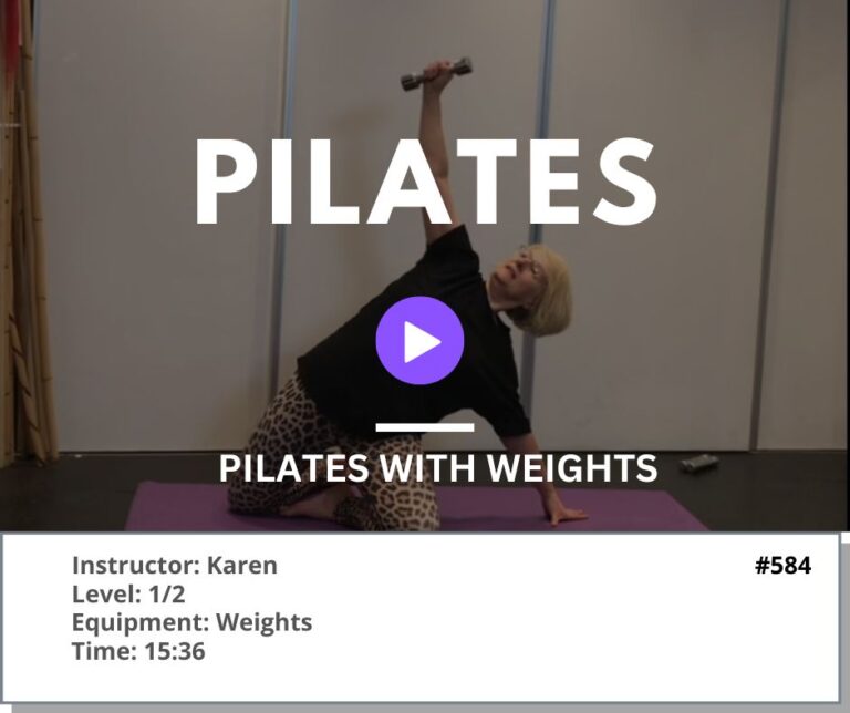 584 Pilates with Weights