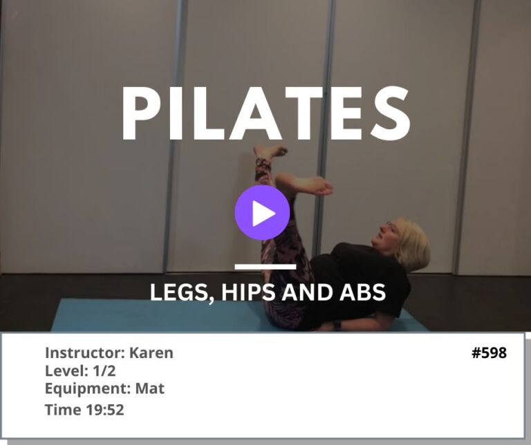 598 Flow with Legs, Hips and Abs