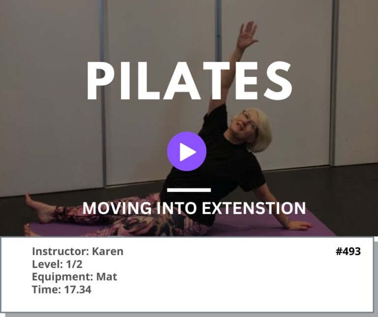 493 Moving into Extension - Open, Lift and Move