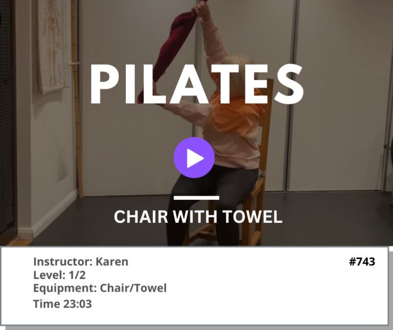 743 Chair with a Towel