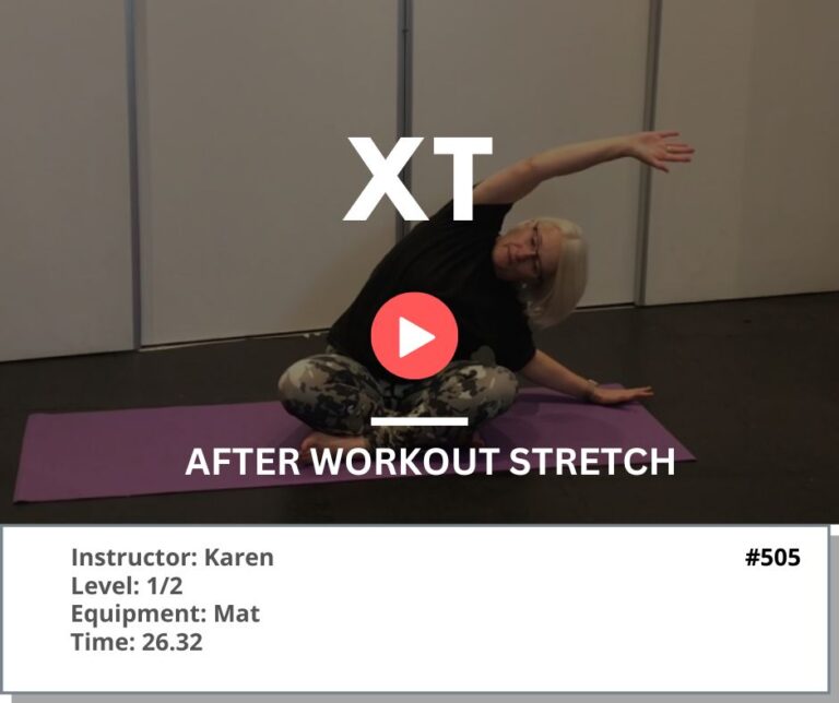 505 After Workout Stretch - Recover, Release and Reset