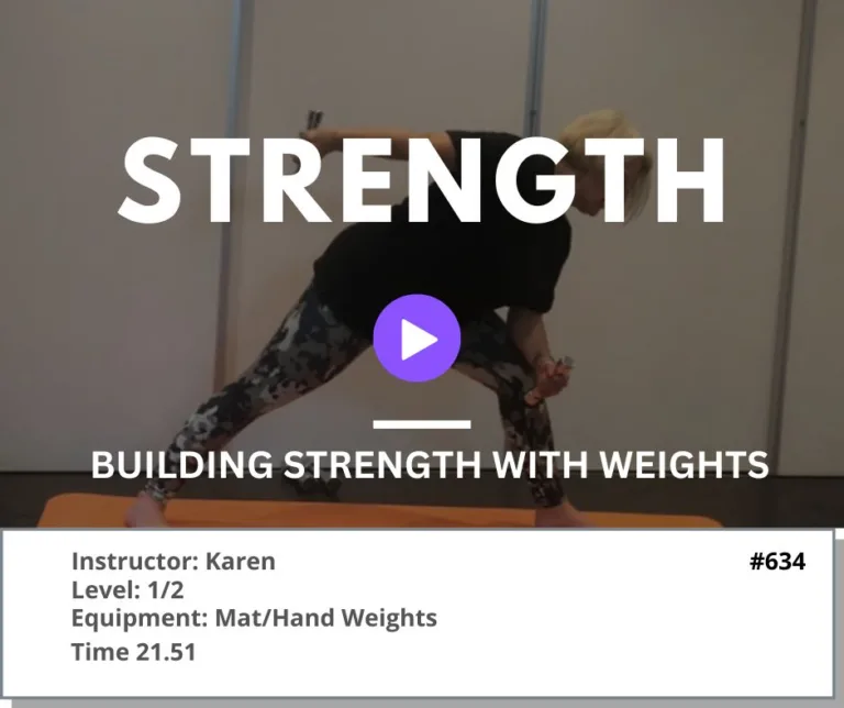 634 Building Strength with Weights Pt 1