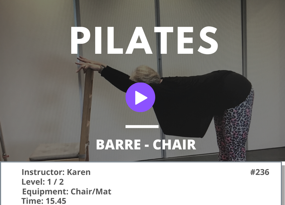 236 Pilates Barre/Chair