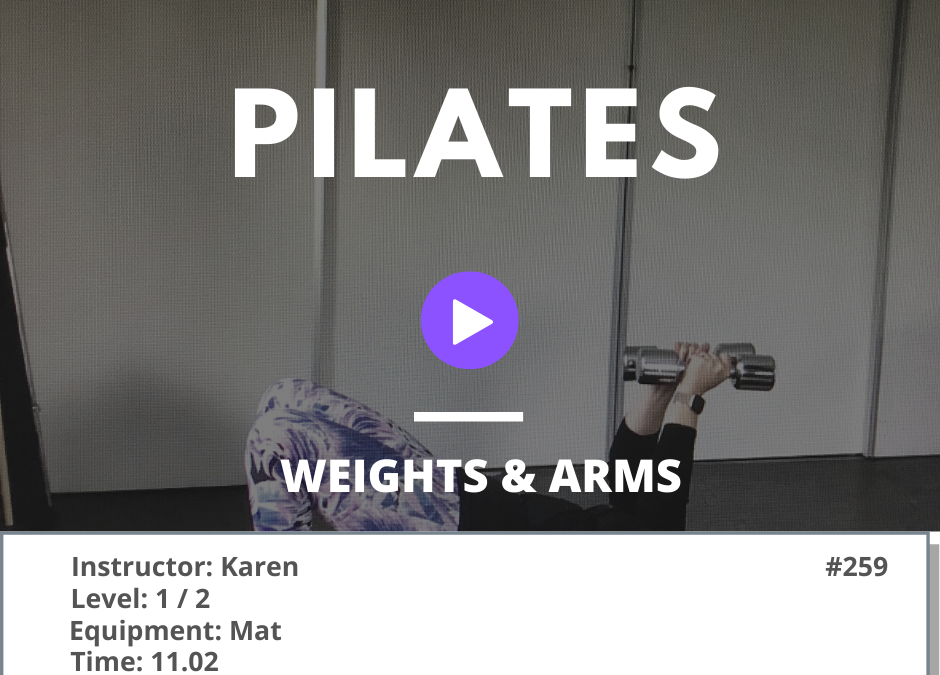 259 Pilates with Weights