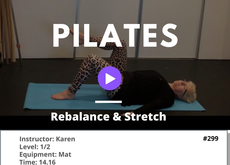299 Pilates Rebalance and Stretch