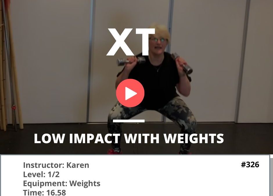 326 XT Low Impact Weights
