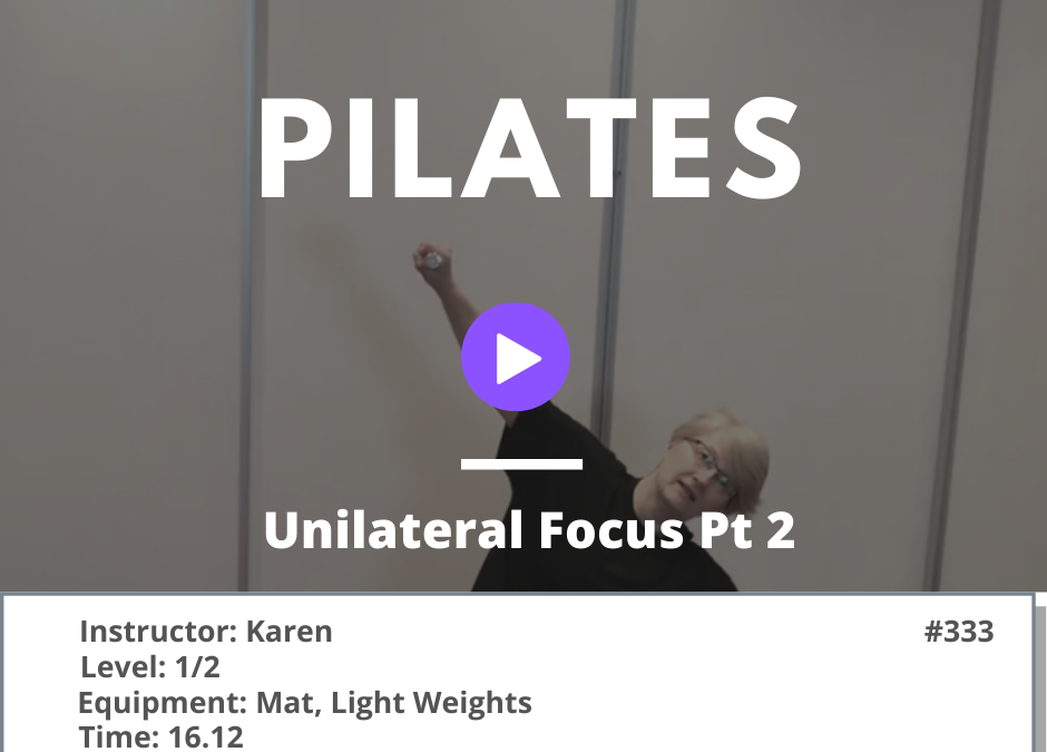 333 Unilateral Focus Pt 2