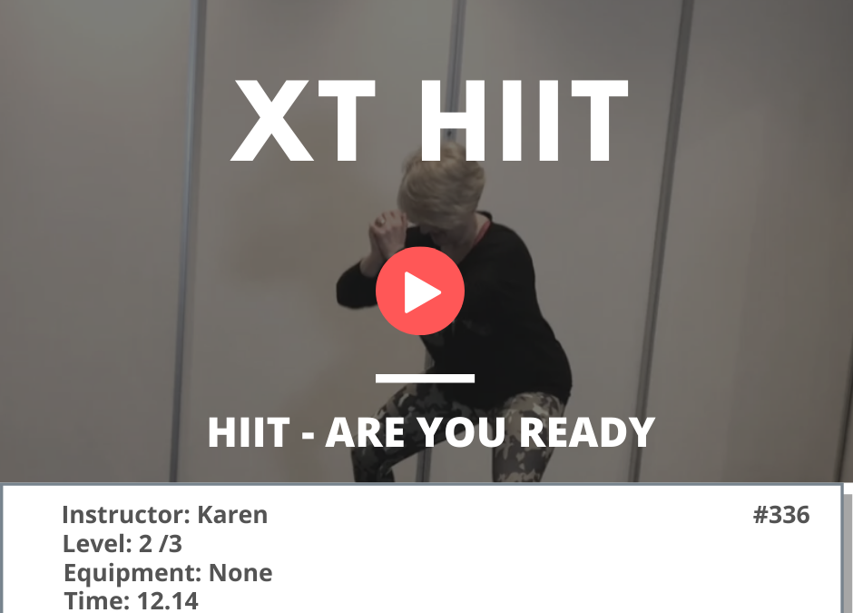 336 XT HIIT 50 x 10