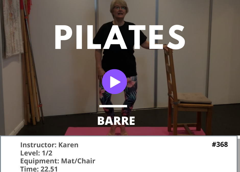 368 Pilates Barre/Chair
