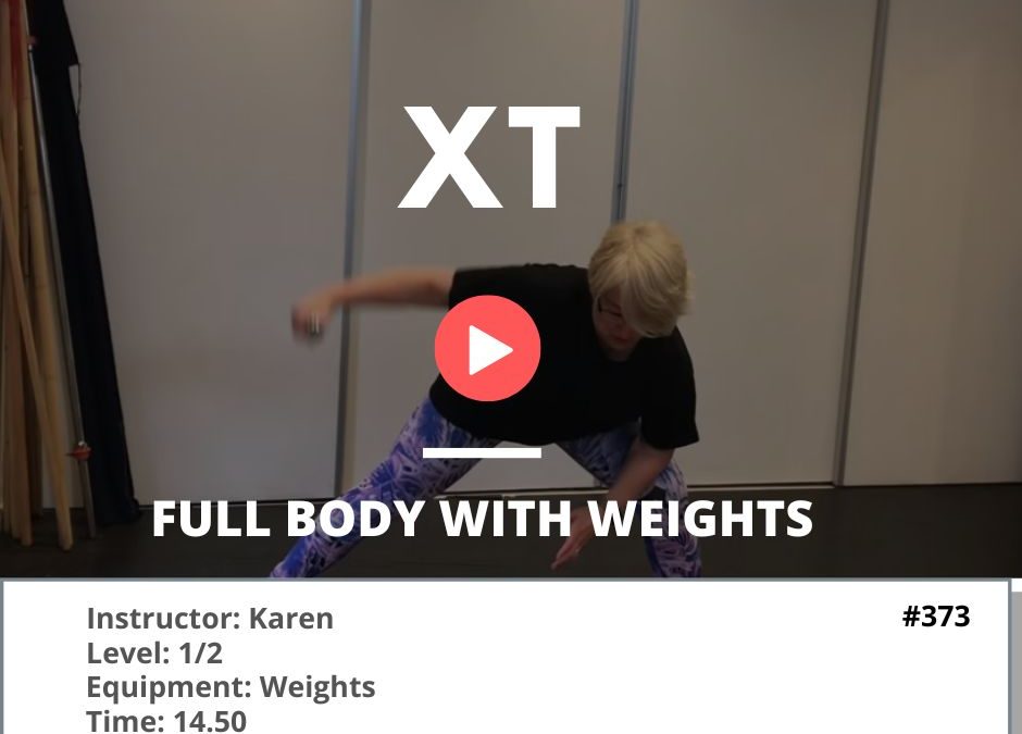 373 XT Full Body with Weights