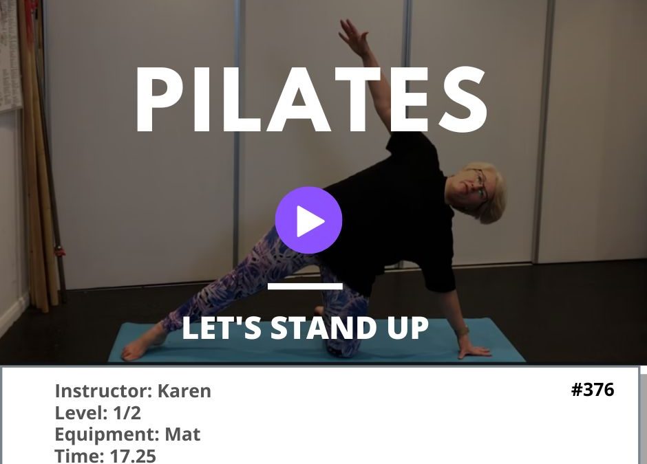 376 Pilates Let’s Stand Up PT2