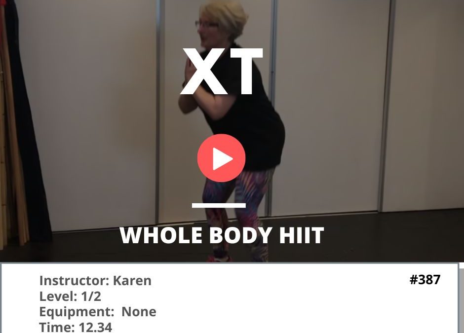 387 XT Whole Body HIIT