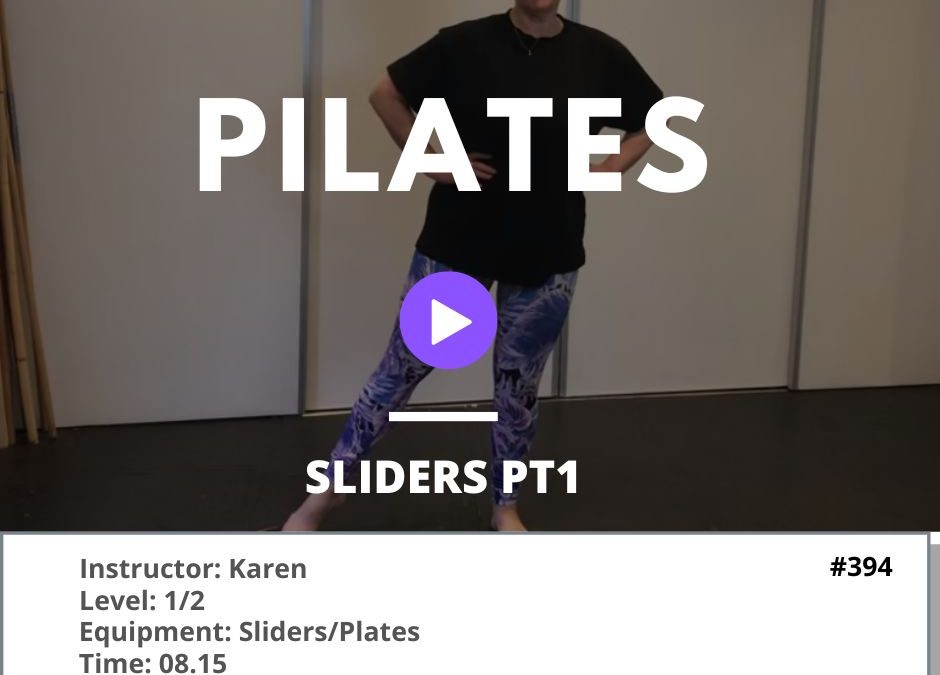 394 Pilates Sliders Pt1