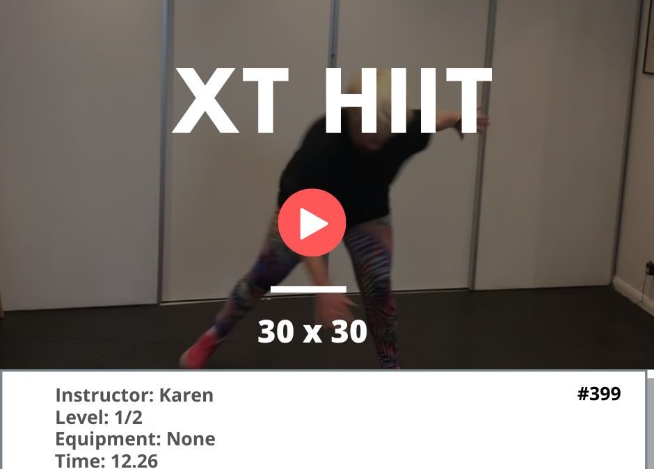 399 XT HIIT 30 x 30