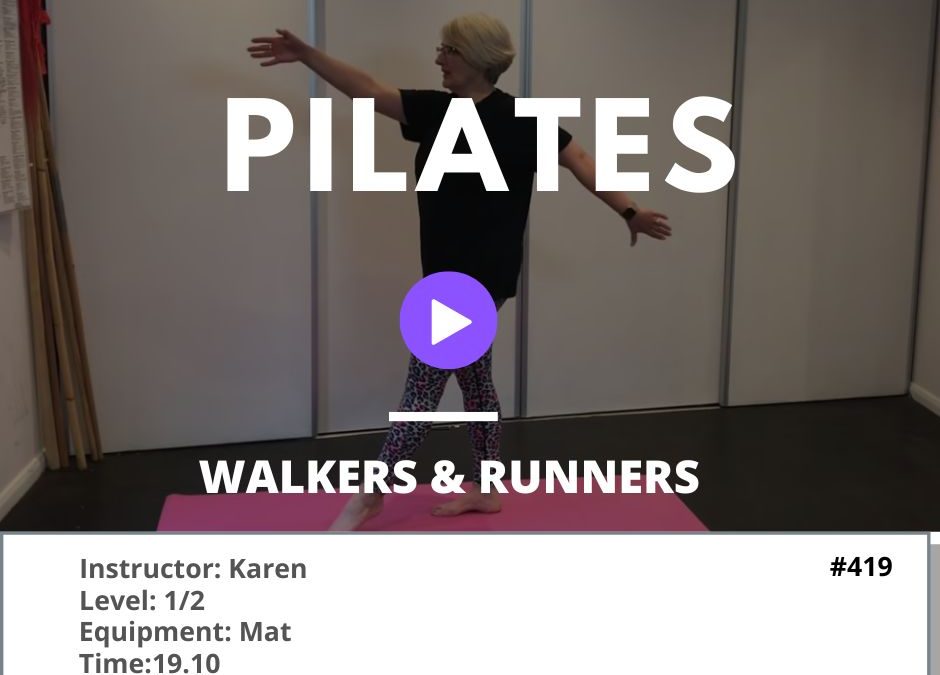 419 Pilates Walkers & Runners