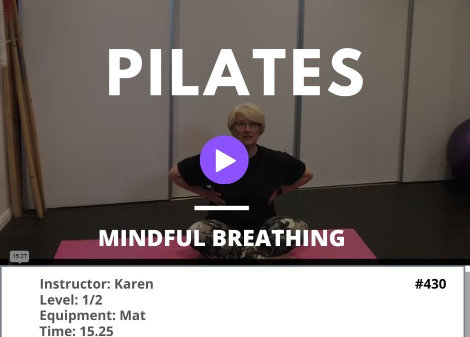430 Pilates Mindful Breathing