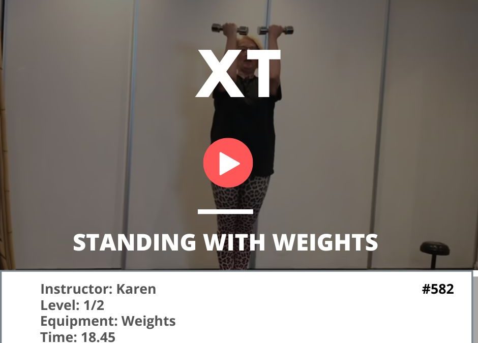 582 XT Standing with Weights